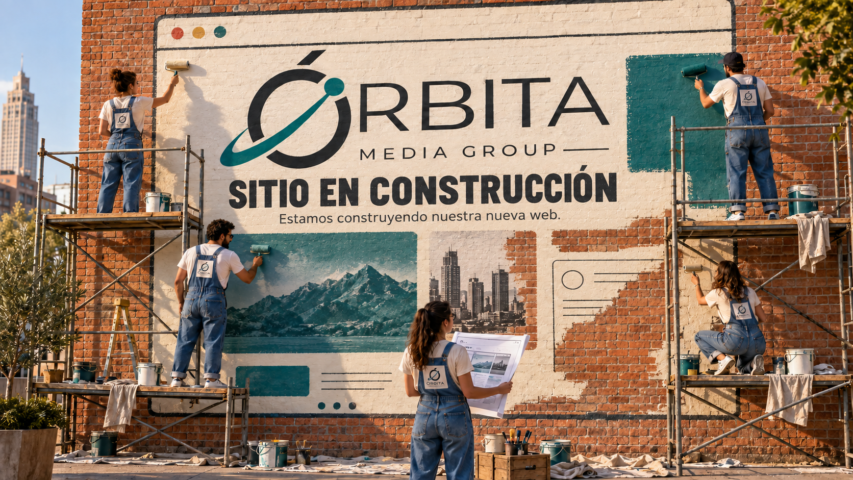 Órbita Media Group — sitio en construcción. Estamos construyendo nuestra nueva web.